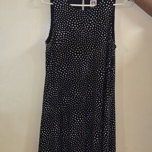 Polka Dot Sleeveless Dress